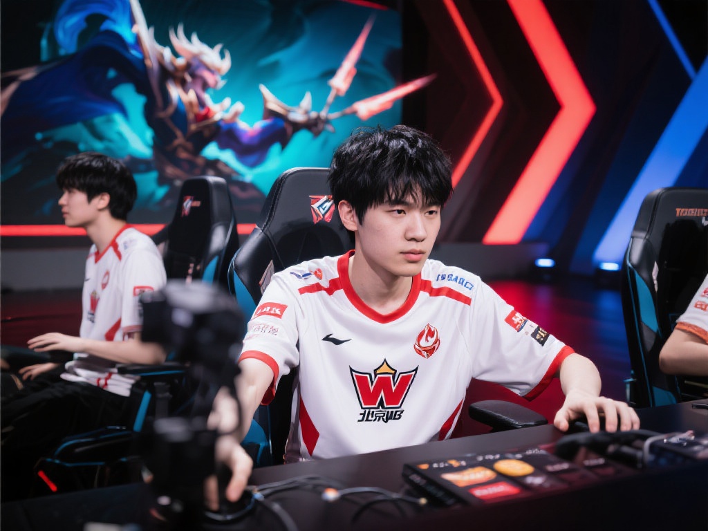 她在比赛中 她在比赛中